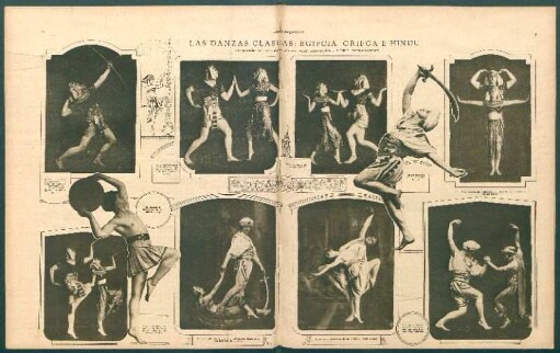 Las danzas clásicas: egipcia, griega e hindu [Fotografías]