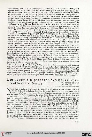 14: Die neueren Elfenbeine des Bayerischen Nationalmuseums