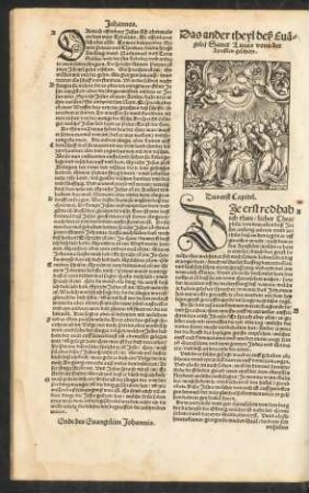 Das ander theyl deß Evangelii Sanct Lucas vonn der Apostlen geschicht.