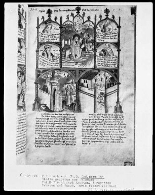 Biblia Pauperum aus Salzburg — ---, Folio 4recto