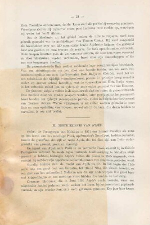 II. Geschiedenis van Atjeh