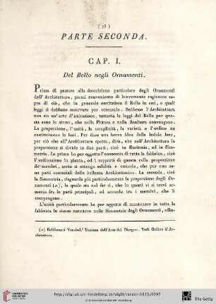 Parte Seconda
