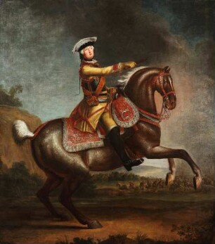 Reiterbildnis des August Wilhelm (1722-1758), Prinz von Preußen