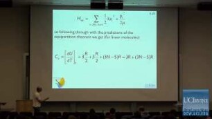 Lecture 05. The Equipartition Theorum.