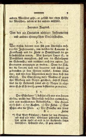 Zweytes Kapitel.