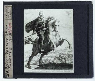 Sadeler, Reiterbildnis Kaiser Rudolf II. (Münster LWL)