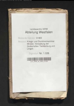 Ausweisung der Zuschläge in der Vogtei Ibbenbüren