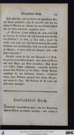 Fünfzehntes Buch.
