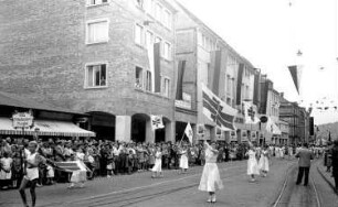 Freiburg: Festzug der Turner, Turnverein Murgtal