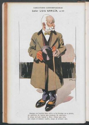 Señor Luis García : Caricaturas contemporáneas