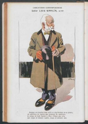 Señor Luis García : Caricaturas contemporáneas