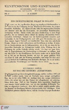 Nr. 47 ( 20. August 1920)