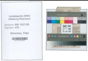 Entnazifizierung Peter Monschau , geb. 12.02.1890 (Angestellter)
