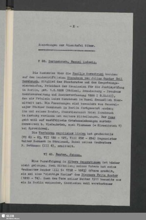 Anmerkungen zur Ahnentafel Siber
