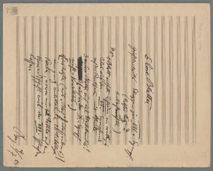 Sinfonie Nr. 6. Skizzen - BSB Mus.ms. 22741