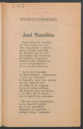 José Musolino