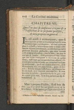 Chapitre VII. Capitel VII.