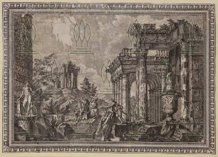 Capriccio mit römischen Ruinen