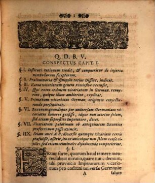 Diss. iur. publ. de vicariatu Italico