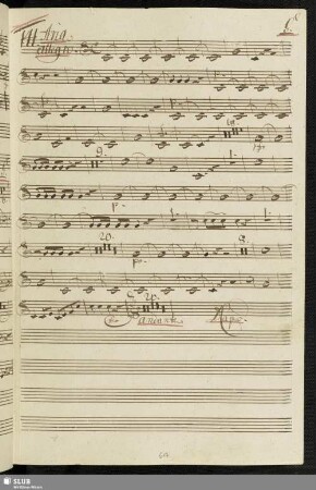 141. Aria: Ora al monte ed ora al fonte / Scarlatti, G.
