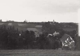 Reinsberg. Ortsteilansicht mit Pfarrkirche