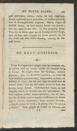 De Bijen-Koningin.