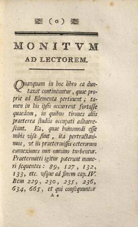 Compendiaria Matheseos Institvtio