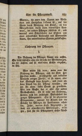 183-189, Nahrunger der Pflanzen