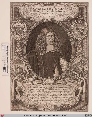 Bildnis Carl Frhr. von Friesen