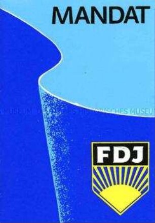 Mandat zur Teilnahme am "Nationalen Jugendfestival der DDR" 1979