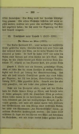 43. Deutschland unter Leopold I. (1657-1705)