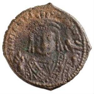 Münze, Follis, 599 / 600