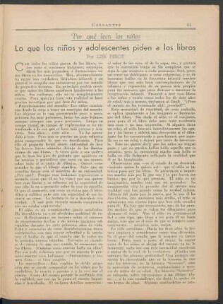 Por qué leen los niños : Lo que los niños y adolescentes piden a los libros