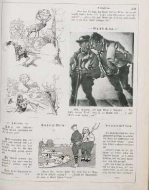 "Die Jagdverpachtung" "Ein Pfiffikus" "Probates Mittel"