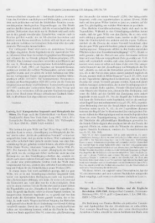 639-640 [Rezension] Ludwig, Ralf, Kategorischer Imperativ und Metaphysik der Sitten