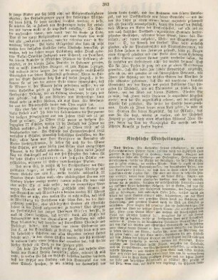 383-384 Kirchliche Mittheilungen