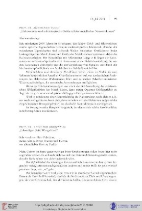 Lebendiger Geist:Wie geht es?