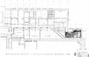 Stuttgart Hbf: Empfangsgebäude Reisezentrum Untergeschoß Schliessanlage