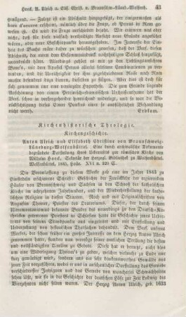 43-65 Kirchenhistorische Theologie