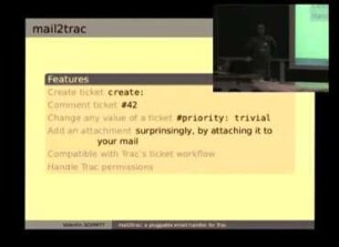 mail2trac: a pluggable email handler for Trac