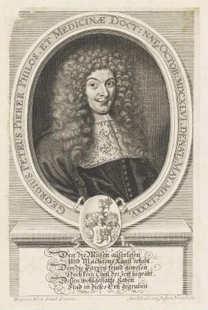 Bildnis des Georgius Petrus Pierer