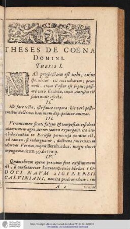 Theses de Coena Domini.
