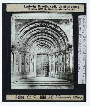 Freiberg, Dom,Freiberg, Dom, Goldene Pforte (Südportal)