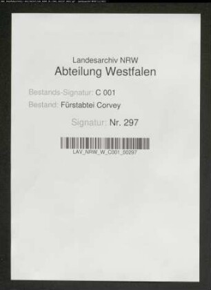 Korrespondenzen und Verhandlungen in der Bursfelder Kongregation
