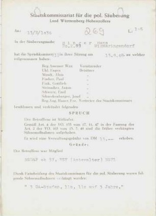 Hinger, Hans