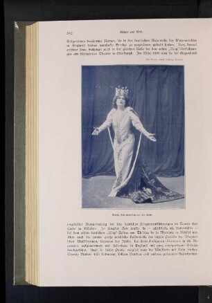 Minnie Saltzmann-Stevens als Isolde