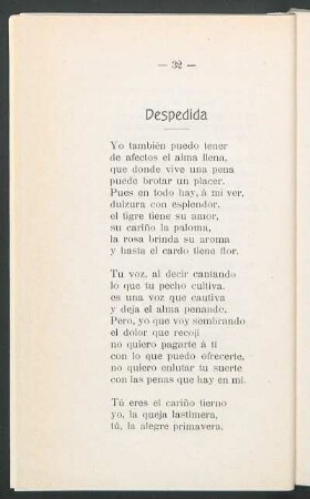 Despedida