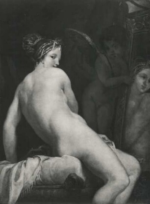 Carracci, Annibale: Toilette der Venus. Öl auf Leinwand; 127 x 95 cm. Dresden: Privatbesitz