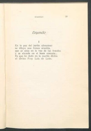 Leyendo