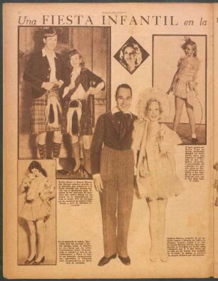 Una fiesta infantil en la residencia de Marion Davies [Fotografías]